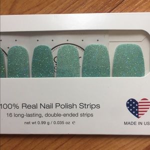 A set of 23 Color Street nail strips with samples